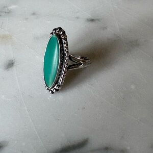 Navajo ♥️ Vintage Silver & Turquoise Ring!